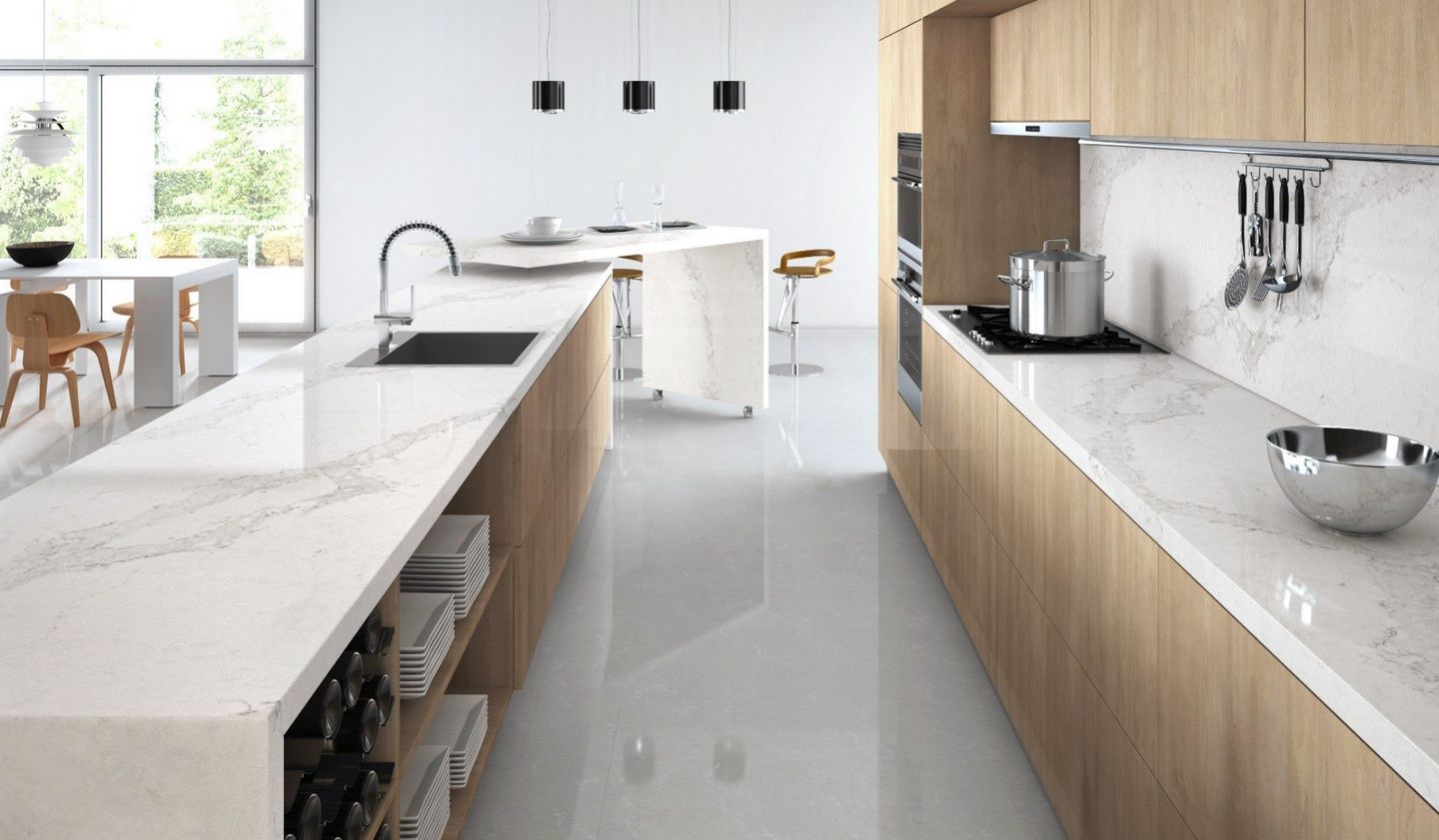 кварцевый агломерат столешница